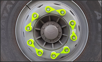 CPL wheel nut indicator